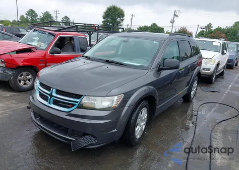 2018 Dodge Journey Se z USA, uszkodzony, nr VIN 3C4PDCAB7JT498724